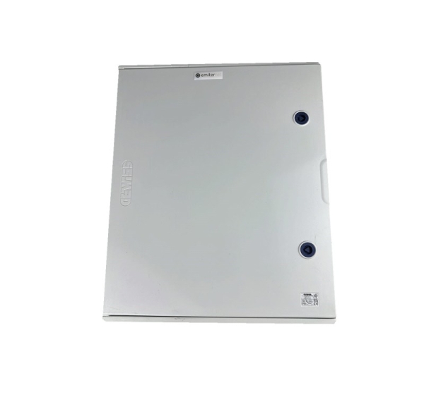 Switchgear attached AC hermetic IP66 EMITTER with surge arrester AC Noark type 1+2, 80A 3F, FR 100A, syg. Phases