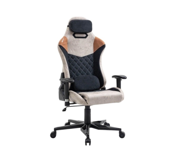OFFC CHR HAPPYGAME 9301 BLCK/BRWN/BEIGE