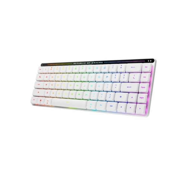 ASUS ROG Falchion RX Low Profile keyboard Gaming USB + RF Wireless + Bluetooth QWERTZ White
