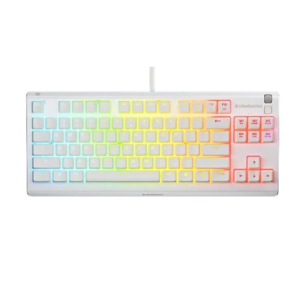 Keyboard SteelSeries Apex 3 TKL US, white