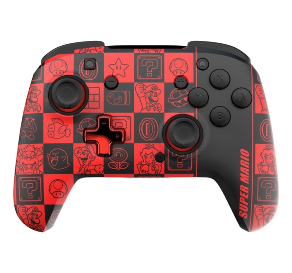 PDP REMATCH GLOW Black, Green, Red Gamepad Analogue / Digital Nintendo Switch, Nintendo Switch OLED