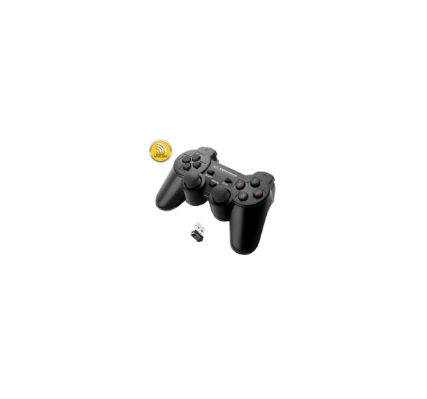 Esperanza EGG108K Gaming Controller Black USB 2.0 Gamepad Analogue / Digital PC, Playstation 3