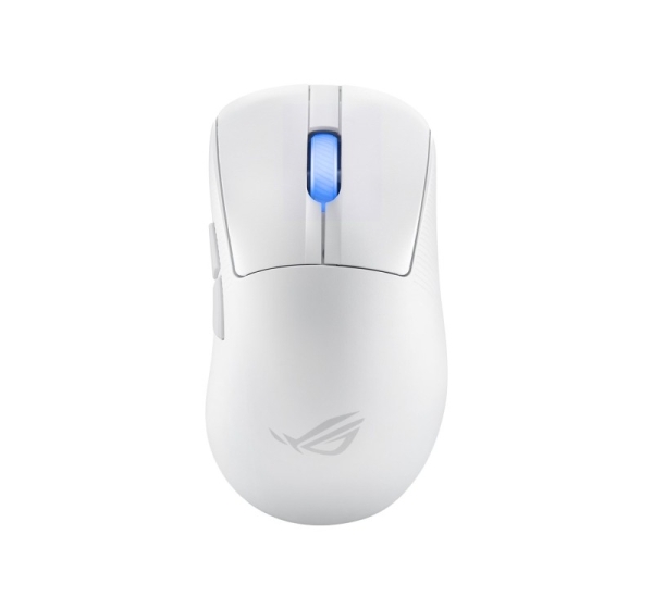 ASUS ROG Keris II Ace Wireless AimPoint White mouse Gaming Right-hand RF Wireless + Bluetooth + USB Type-A Optical 42000 DPI
