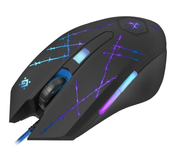 Defender Forced GM-020L mouse Gaming Ambidextrous USB Type-A Optical 3200 DPI
