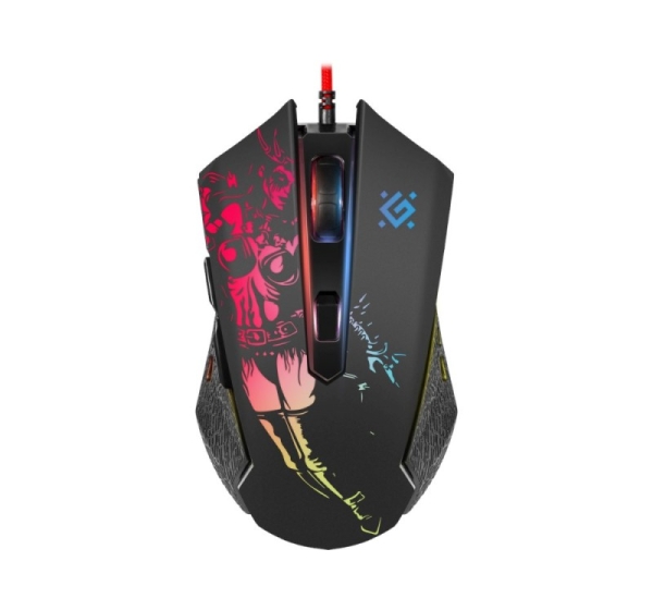 Gaming, optic, wired mouse DEFENDER GM-933 SIN'SISTER 7200dpi 6P RGB