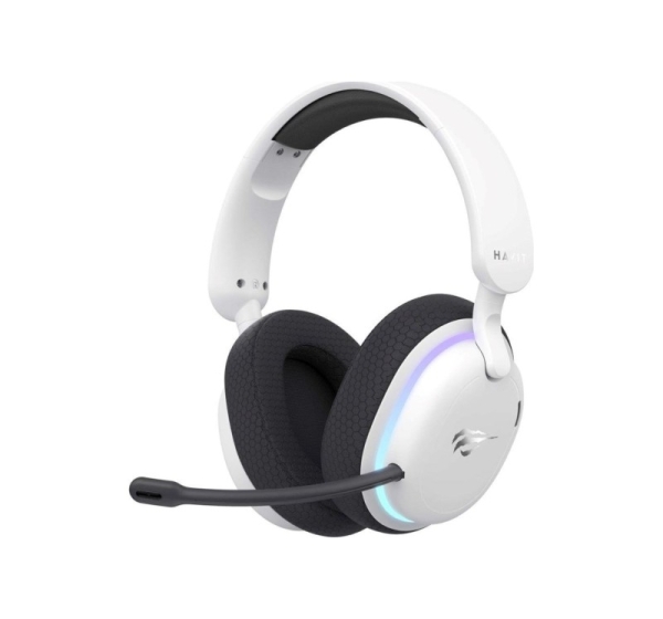 Havit Fuxi-H7 - gaming headphones, black and white