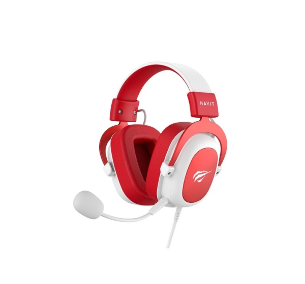 Havit H2002D Gaming headphones White, red