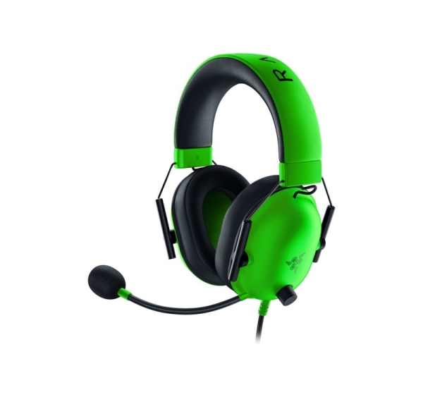 Razer BlackShark V2 X Headset Wired Head-band Gaming Green, Black