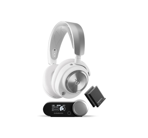 Steelseries 61525 headphones/headset Wired Head-band Gaming USB Type-C White