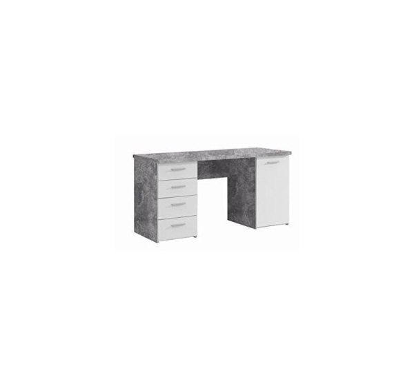 DESK CONCRETE LIGHT / WHITE MT926-C264