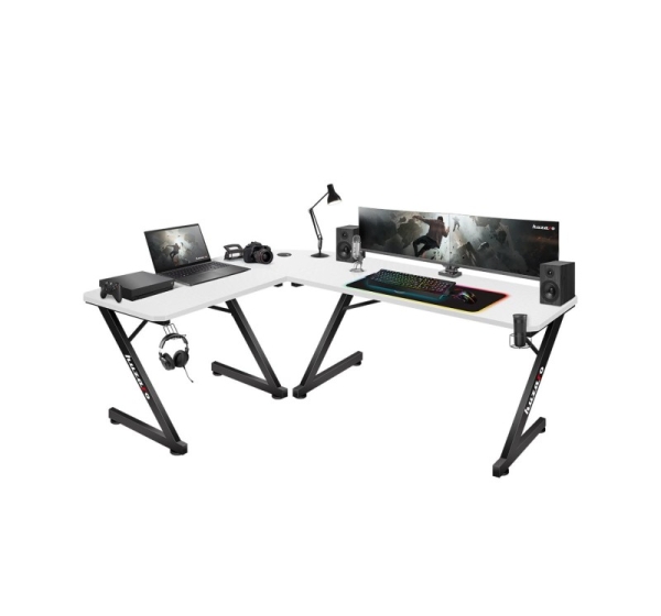 GAMING DESK HUZARO HERO 7.0 WHITE