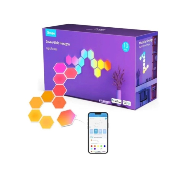 Govee Glide Hexa Light Panels (10 panels) H6061