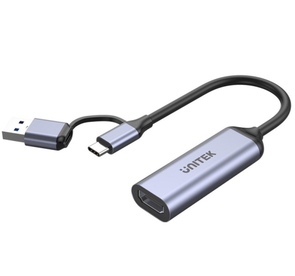 Video grabber Unitek USB-C/A, 4K HDMI 1.4b