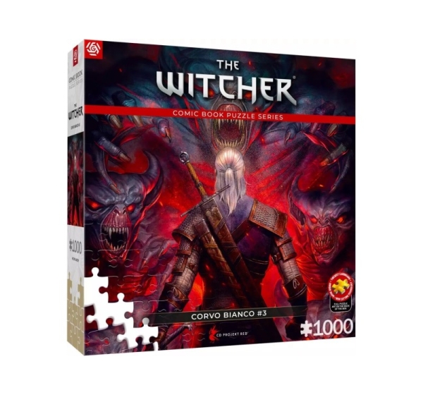 Puzzle Good Loot Comic Book - The Witcher: Corvo Bianco 1000 pc(s)