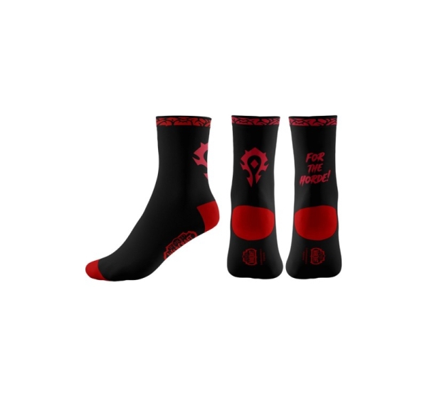 Socks Good Loot World of Warcraft - For The Horde Black