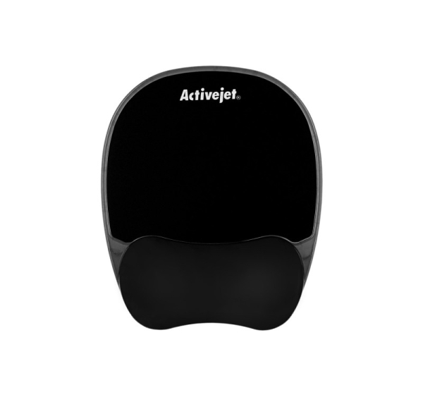 Activejet black gel mouse pad