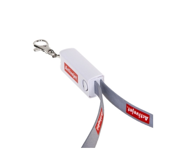 Activejet lanyard with charging cable 3-in-1 phone charger