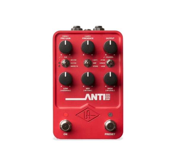 Universal Audio UAFX Anti 1992 High Gain Amplifier - guitar effect