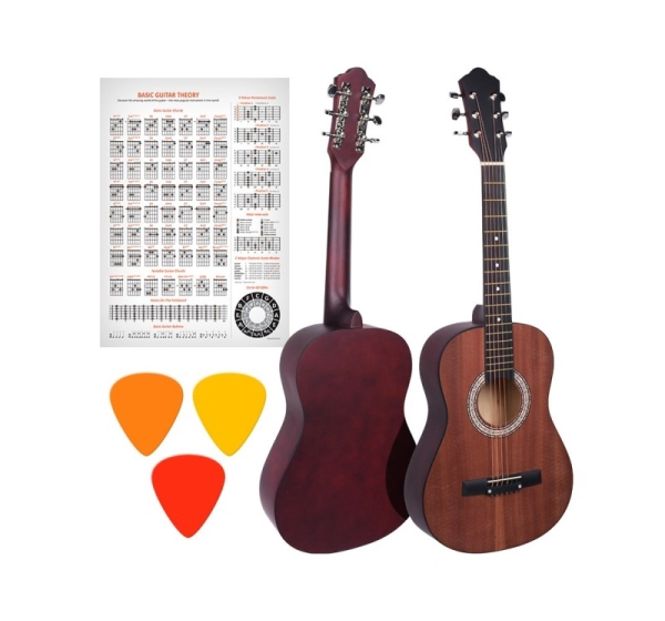 NN AG 34 1/2 ACOUSTIC GUITAR FOR LEARNING TO PLAY MATTE