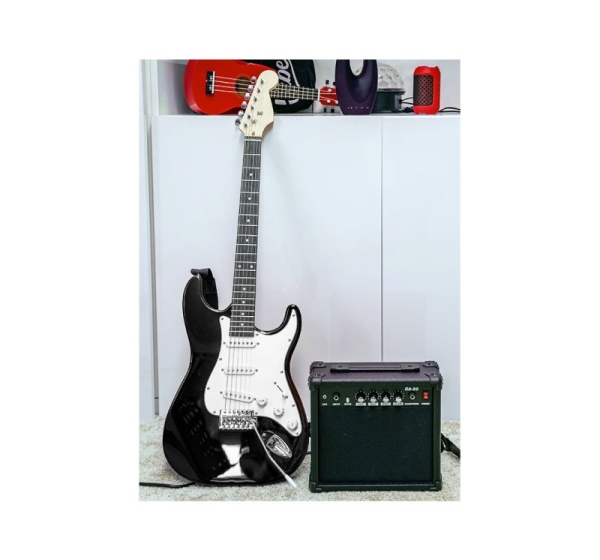 NN EG SET BK guitar set electric guitar