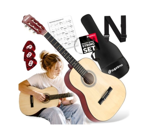 SUPRIMO CG34 NT gitara klasyczna 3/4 36 cali natur