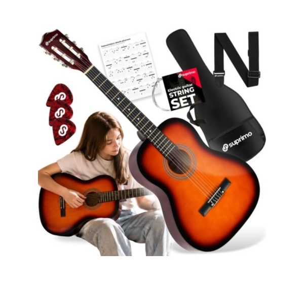 SUPRIMO CG34 SB gitara klasyczna 3/4 36 cali sunbu