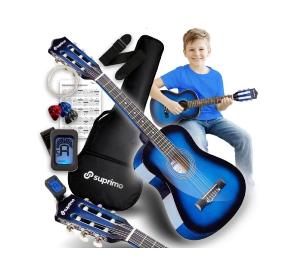 SUPRIMO JRC SET BB gitara klasyczna 1/4 blueburst