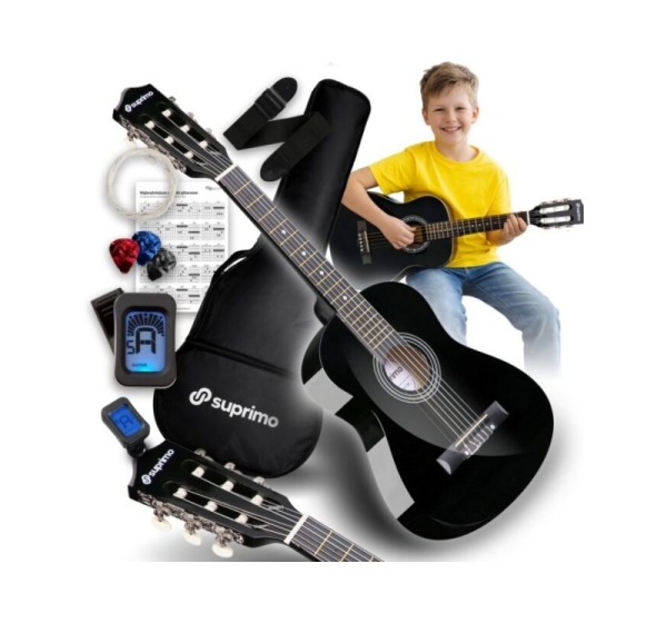 SUPRIMO JRC SET BK gitara klasyczna 1/4 czarna do