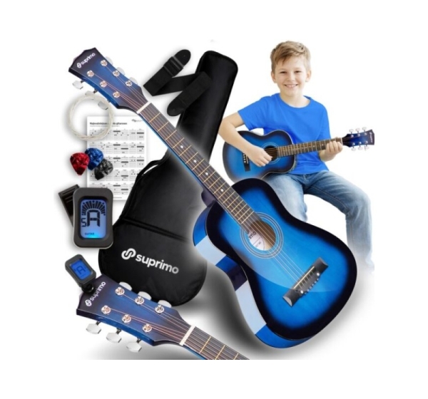 SUPRIMO JRA SET BB gitara akustyczna 1/4 blueburst