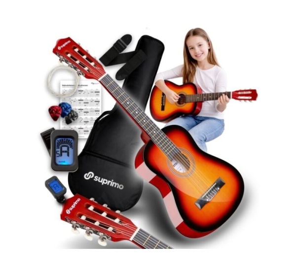 SUPRIMO JRC SET SB gitara klasyczna 1/4 sunburst