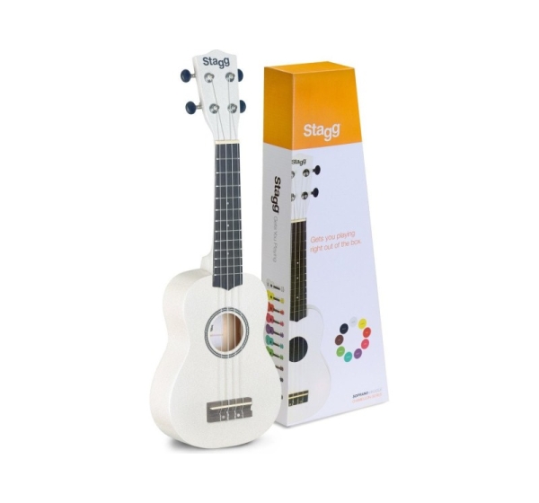 Stagg US-WHITE - ukulele sopranowe
