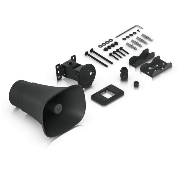 Ubiquiti UP-AI-Horn-Speaker-B 1-way Black Wired