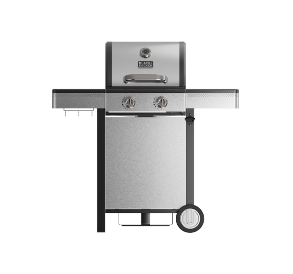 Black+Decker BXOG7200E gas grill, 2 burners x 3.6 kW