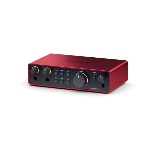 Focusrite Scarlett 2i2 USB-C 4th Gen - audio interface