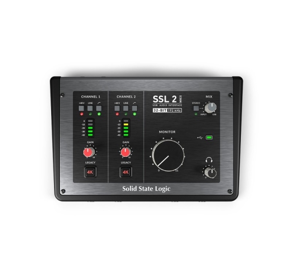 Solid State Logic SSL2 MKII - Interfaz de audio USB-C 2x2