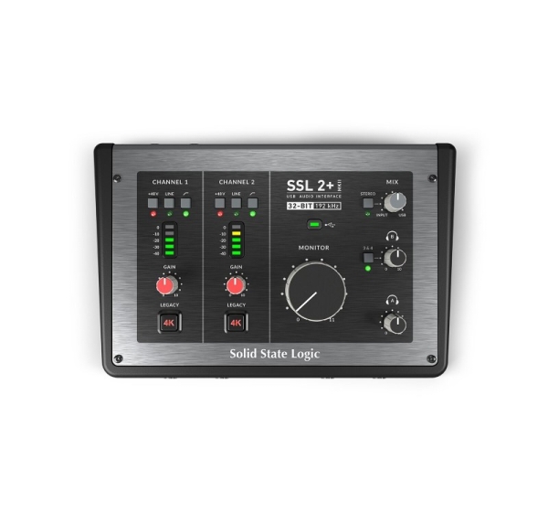 Solid State Logic SSL2+ MKII - Interfaz de audio USB-C 2x2