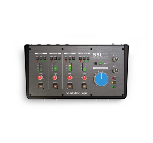 Solid State Logic SSL12 - Interfaz de audio USB-C 12/8