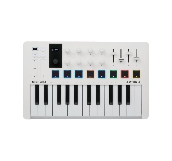 Arturia MiniLab 3 - MIDI control keyboard, black