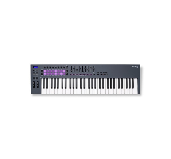Novation FLKEY 61 MKI - MIDI keyboard dedicated to FL Studio software, 61 keys.