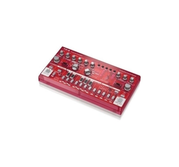 Behringer TD-3-SB Syntezator linii basowej czerwony przeźroczysty