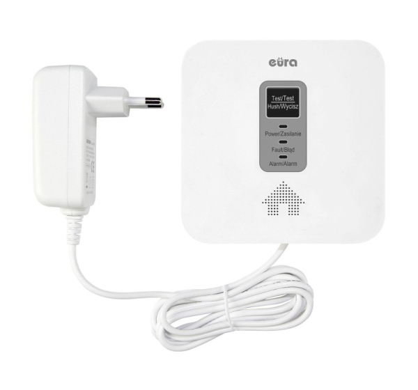 Carbon monoxide and natural gas detector 2in1Eura CGD-50A2