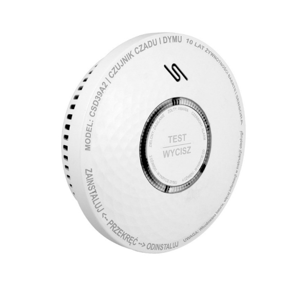 Czujnik czadu i dymu EURA CSD-39A2