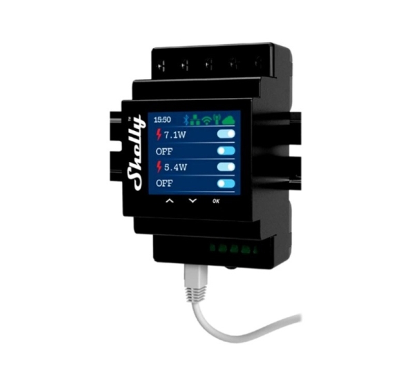 Shelly PRO 4PM 4-channel controller with energy measurement