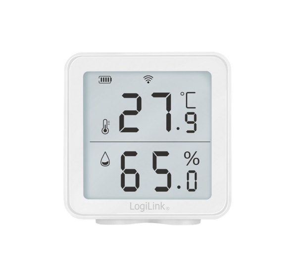 LogiLink SC0116 hygrometer/psychrometer Indoor Electronic hygrometer White