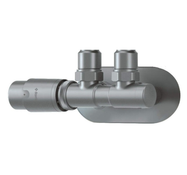 Thermostatic valve for bathroom radiator - left