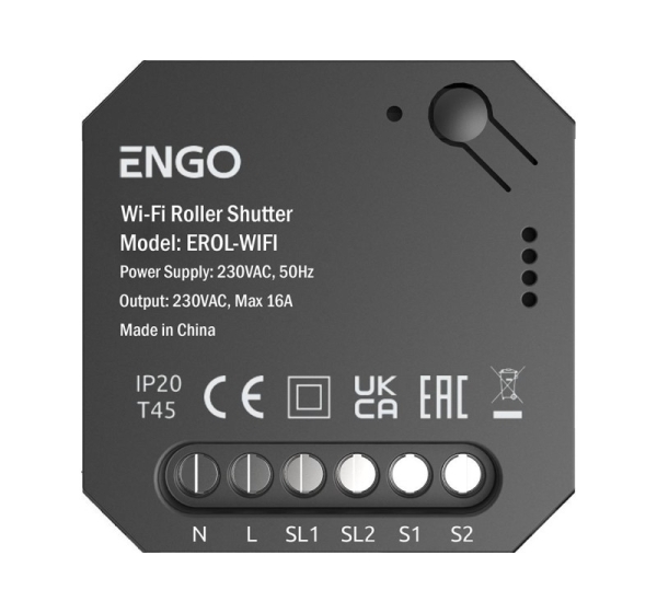 ENGO EROL-WIFI Wi-Fi Roller Blind Control Under-wa