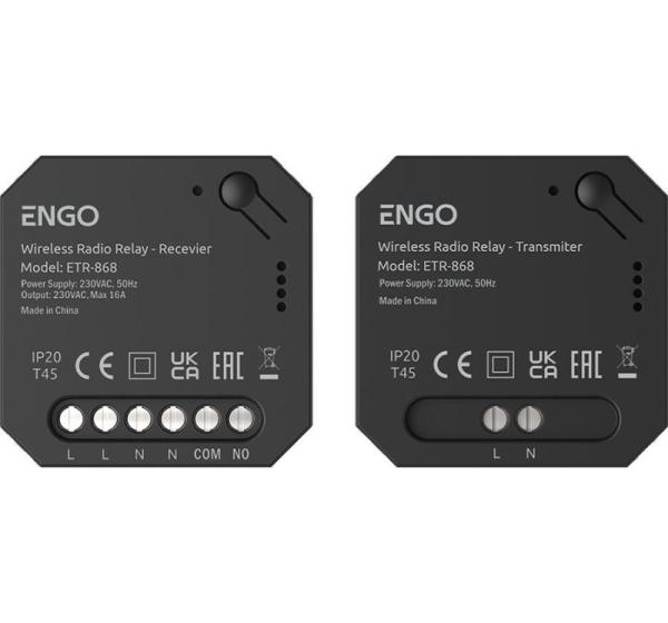 Wireless Relay EngoLink ETR-868, Transmitter+Recei