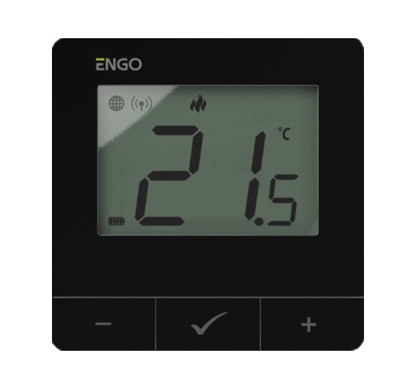 ENGO Controls E25-BATB - Internetowy, natynkowy regulator temp.