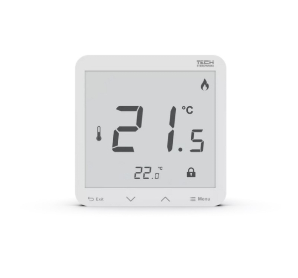 Wireless Room Controller White R-8S PLUS Tech Drivers