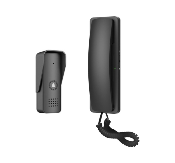 Intercom EURA ADP-24A3 black 2-wire